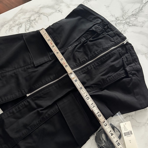Anthropologie Black Strapless Convertible Zip Front Bodice Top Women Size Small - Picture 9 of 10